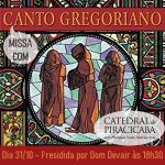 Missa com canto gregoriano na Catedral